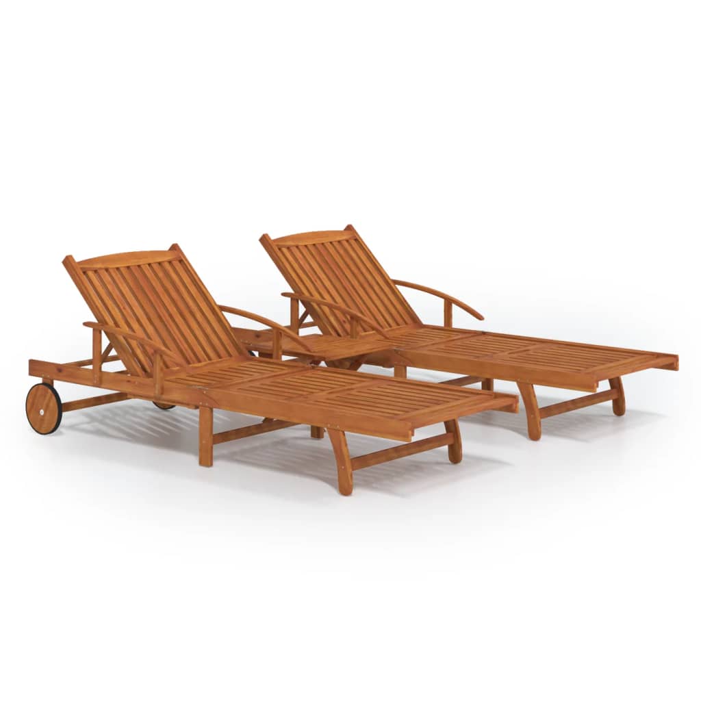 8720286980668_a_en_hd_1 vidaXL 2 Piece Sunlounger Set with Table Solid Wood Acacia - Image 2