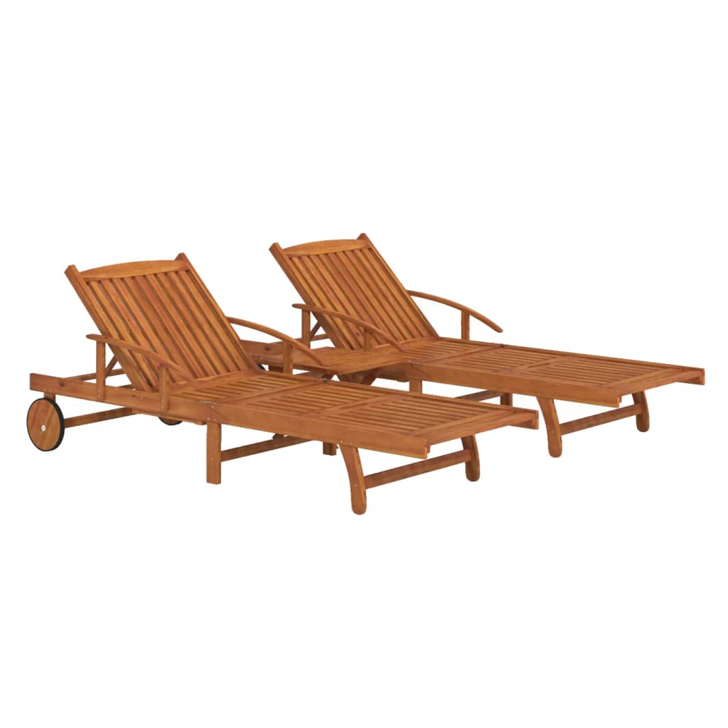 8720286980668_g_en_hd_1 vidaXL 2 Piece Sunlounger Set with Table Solid Wood Acacia - Image 3