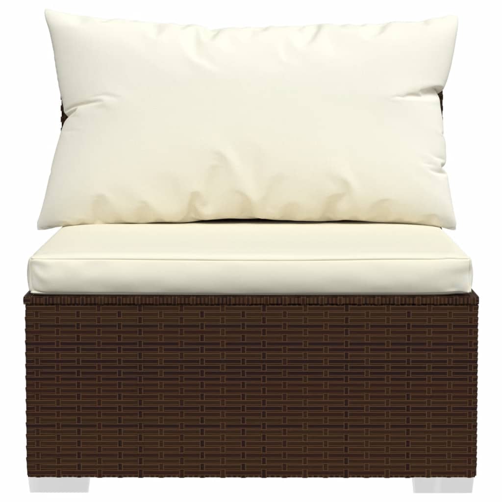 8720286986264_g_en_hd_3 vidaXL 10 Piece Garden Lounge Set with Cushions Poly Rattan Brown - Image 5