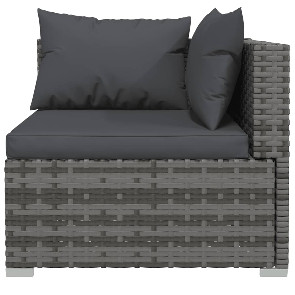 8720286986295_g_en_hd_1 vidaXL 10 Piece Garden Lounge Set with Cushions Poly Rattan Grey - Image 3