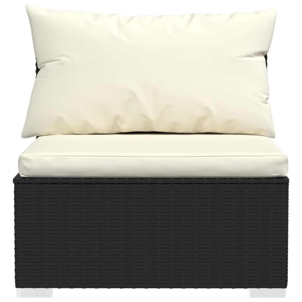 8720286987193_g_en_hd_2 vidaXL 10 Piece Garden Lounge Set with Cushions Black Poly Rattan - Image 4
