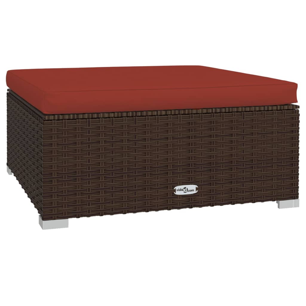 8720286987230_g_en_hd_5 vidaXL 10 Piece Garden Lounge Set with Cushions Brown Poly Rattan - Image 7