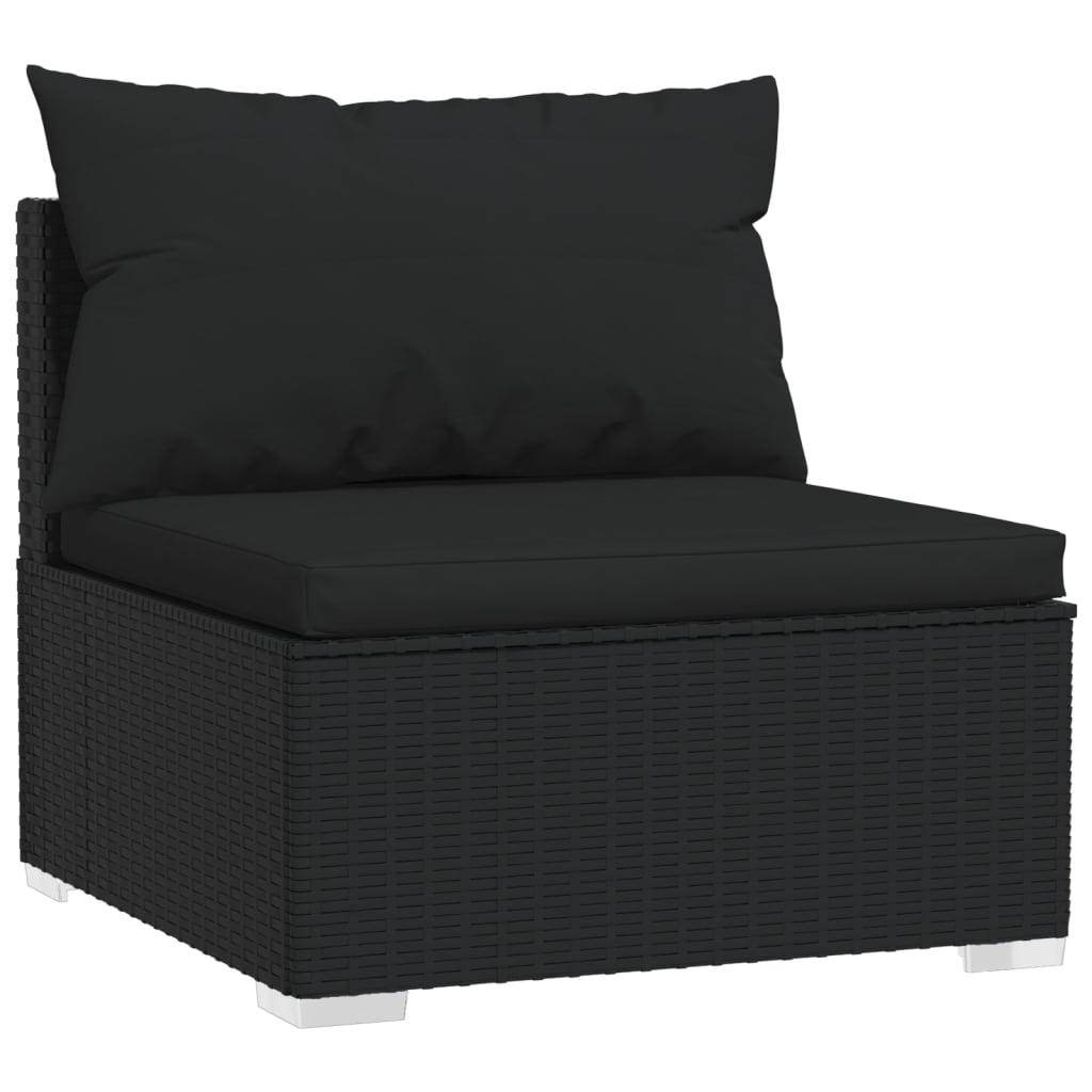 8720286987360_g_en_hd_1 vidaXL 10 Piece Garden Lounge Set with Cushions Black Poly Rattan - Image 3