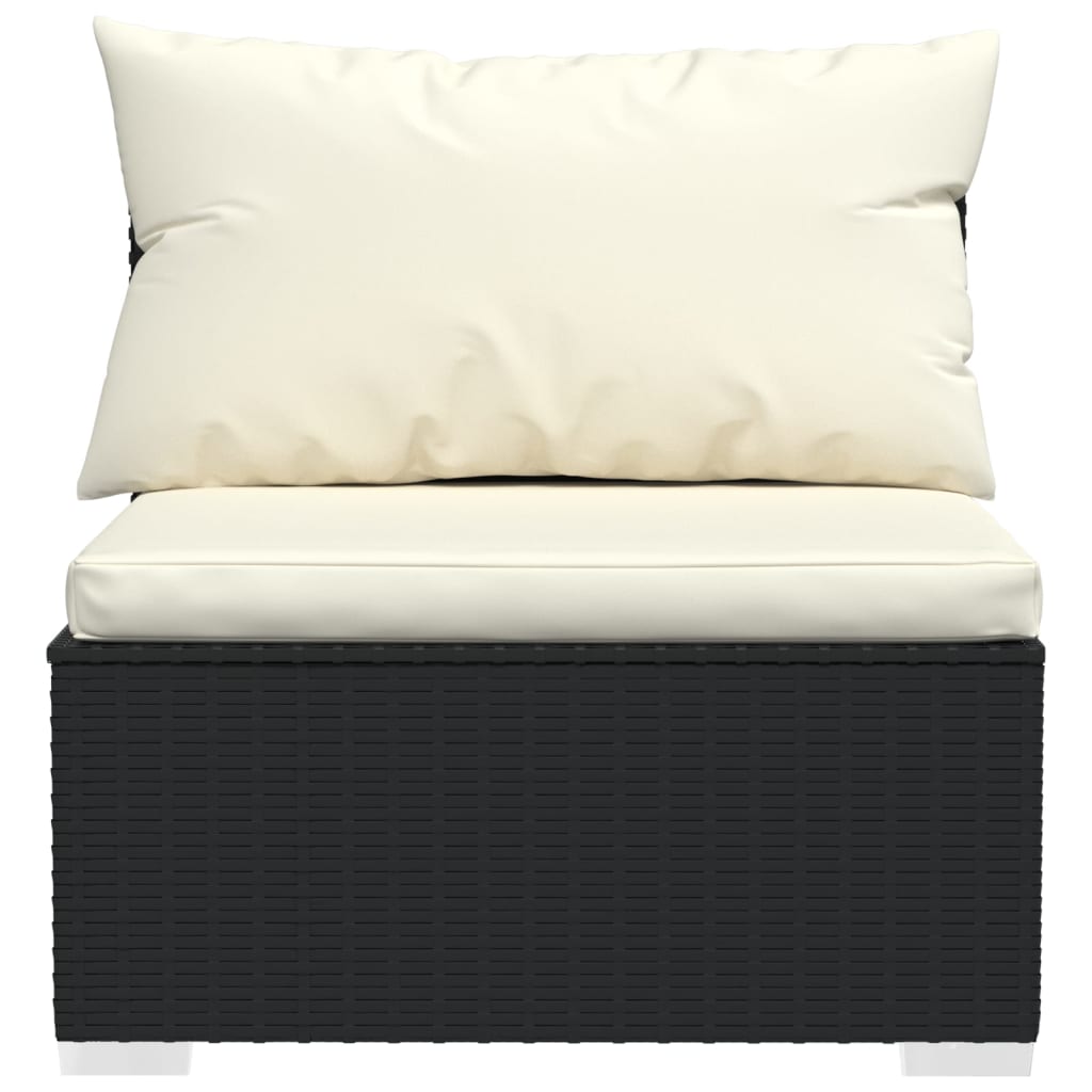 8720286987438_g_en_hd_2 vidaXL 10 Piece Garden Lounge Set with Cushions Black Poly Rattan - Image 4