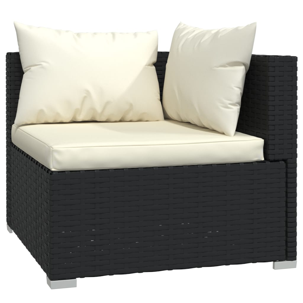 8720286987438_g_en_hd_3 vidaXL 10 Piece Garden Lounge Set with Cushions Black Poly Rattan - Image 5
