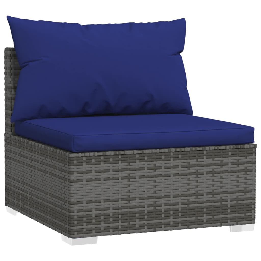 8720286987506_g_en_hd_1 vidaXL 10 Piece Garden Lounge Set with Cushions Grey Poly Rattan - Image 3