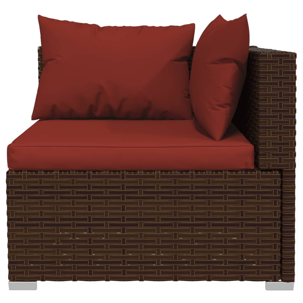 8720286987711_g_en_hd_4 vidaXL 10 Piece Garden Lounge Set with Cushions Brown Poly Rattan - Image 6