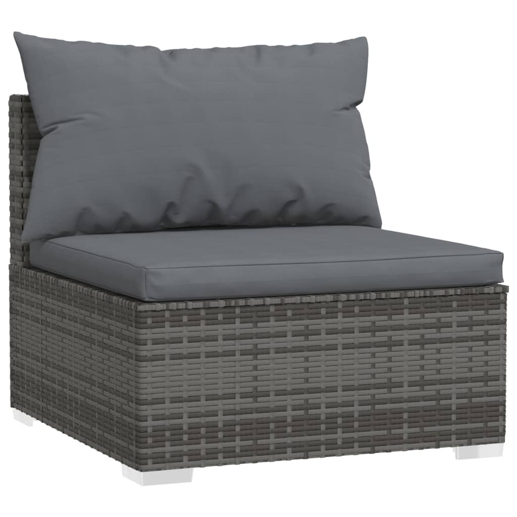 8720286987735_g_en_hd_1 vidaXL 10 Piece Garden Lounge Set with Cushions Grey Poly Rattan - Image 3