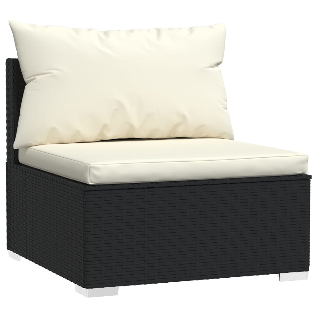 8720286991275_g_en_hd_2 vidaXL 10 Piece Garden Lounge Set with Cushions Black Poly Rattan - Image 4