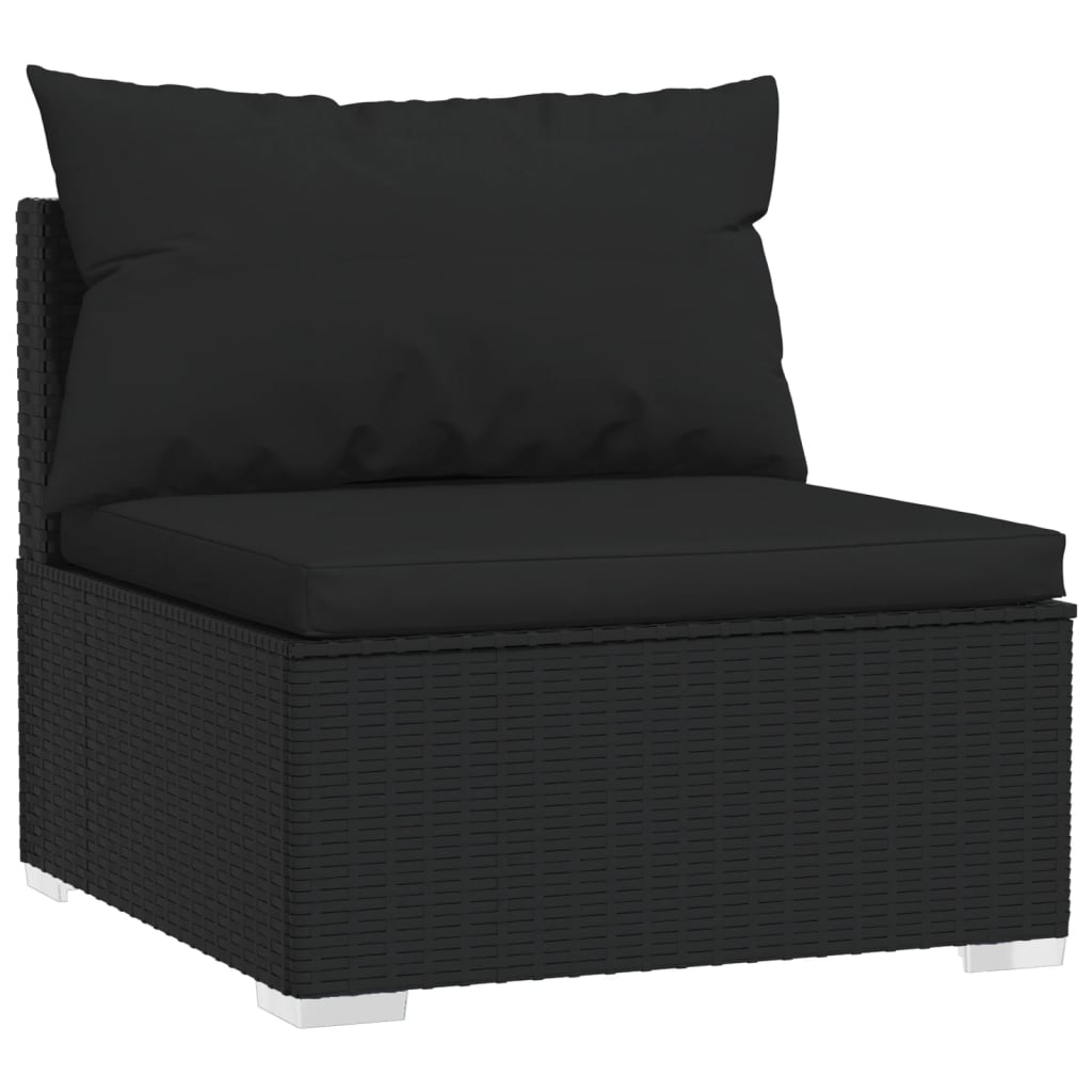 8720286991282_g_en_hd_2 vidaXL 10 Piece Garden Lounge Set with Cushions Black Poly Rattan - Image 4