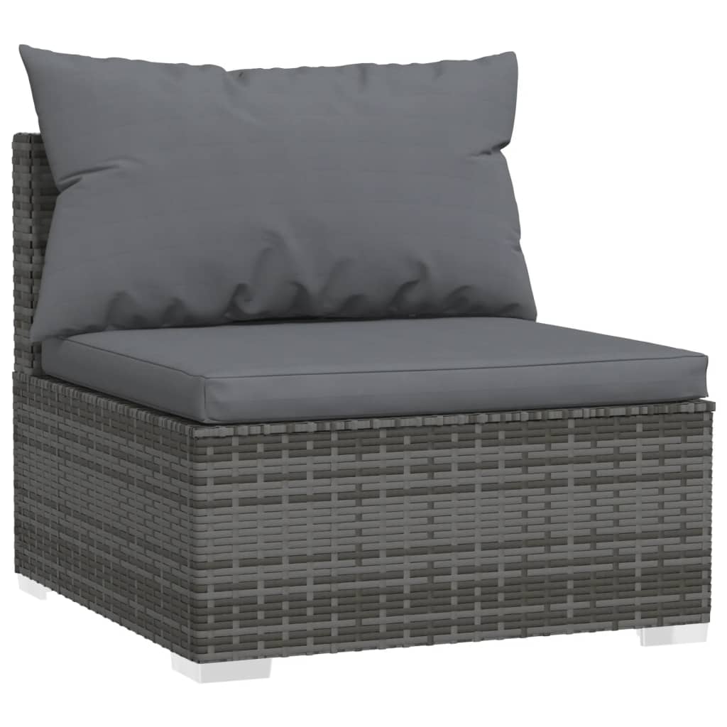8720286991336_g_en_hd_2 vidaXL 10 Piece Garden Lounge Set with Cushions Grey Poly Rattan - Image 4