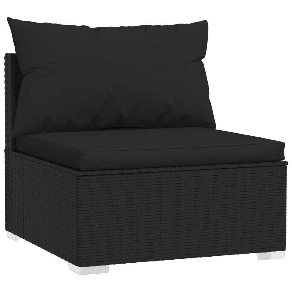 8720286992081_g_en_hd_2 vidaXL 10 Piece Garden Lounge Set with Cushions Black Poly Rattan - Image 4