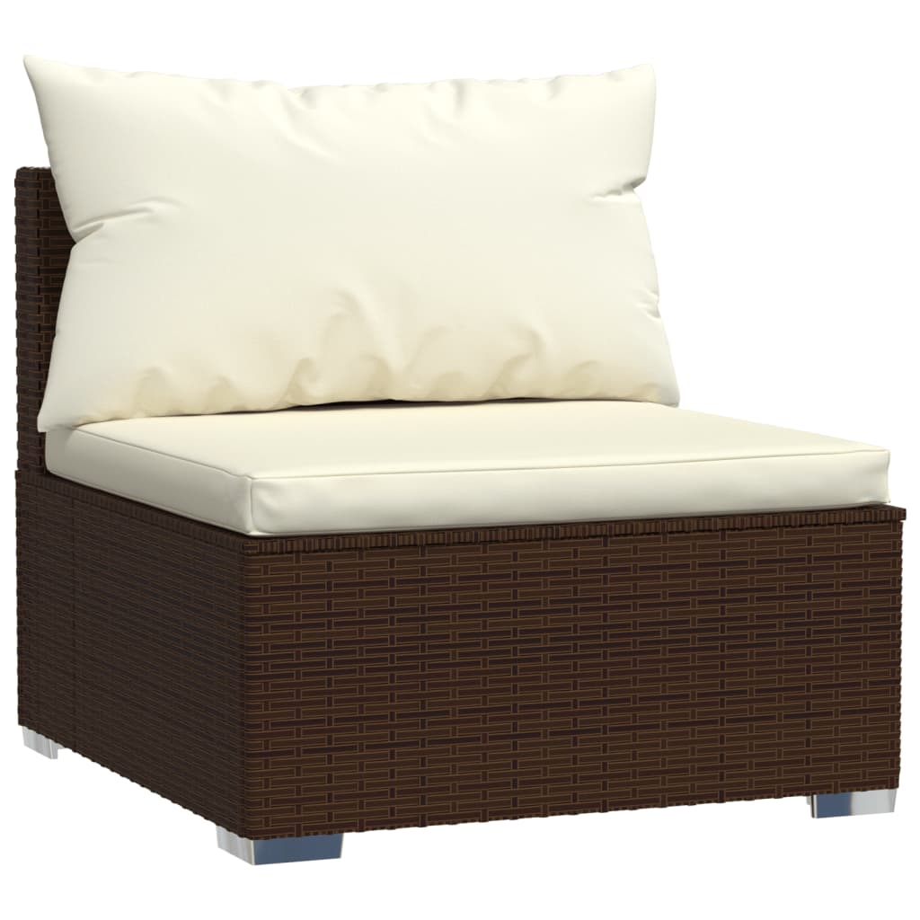 8720286992104_g_en_hd_2 vidaXL 10 Piece Garden Lounge Set with Cushions Brown Poly Rattan - Image 4