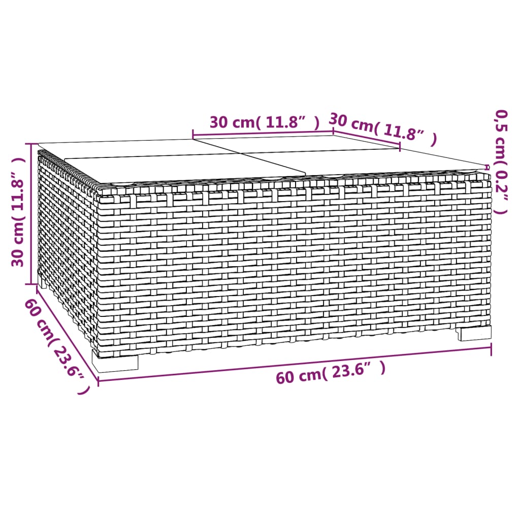 8720286992135_g_en_hd_7 vidaXL 10 Piece Garden Lounge Set with Cushions Grey Poly Rattan - Image 9