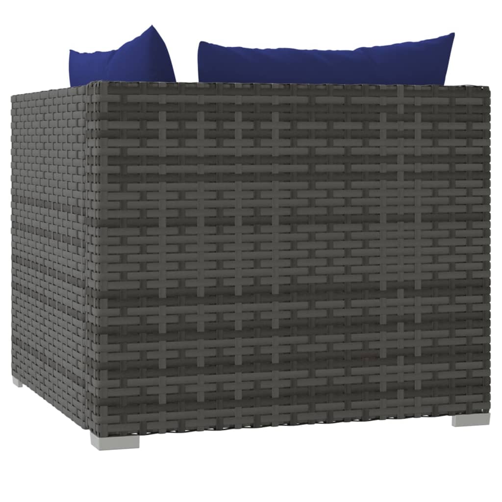 8720286993903_g_en_hd_2 vidaXL 10 Piece Garden Lounge Set with Cushions Poly Rattan Grey - Image 4