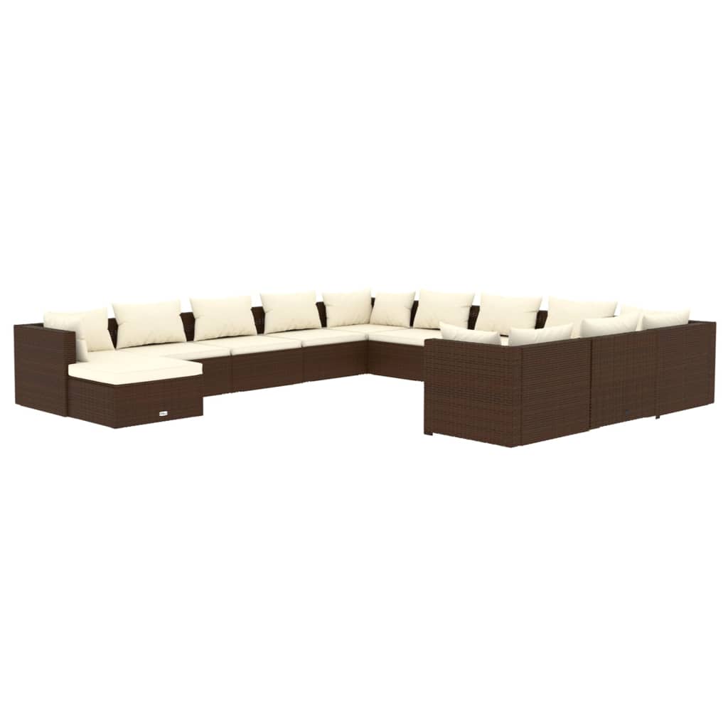 8720286994344_a_en_hd_1 vidaXL 12 Piece Garden Lounge Set with Cushions Poly Rattan Brown - Image 2