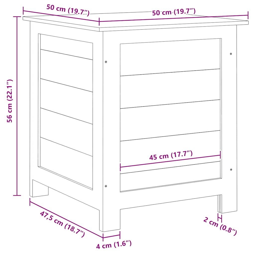 8720286996232_g_en_hd_6 vidaXL Outdoor Cushion Box 50x50x56 cm Solid Wood Fir - Image 8