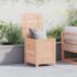 vidaXL Outdoor Cushion Box 50x50x56 cm Solid Wood Fir
