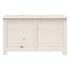vidaXL Outdoor Cushion Box White 100x50x56 cm Solid Wood Fir - Image 4