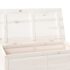 vidaXL Outdoor Cushion Box White 100x50x56 cm Solid Wood Fir - Image 7