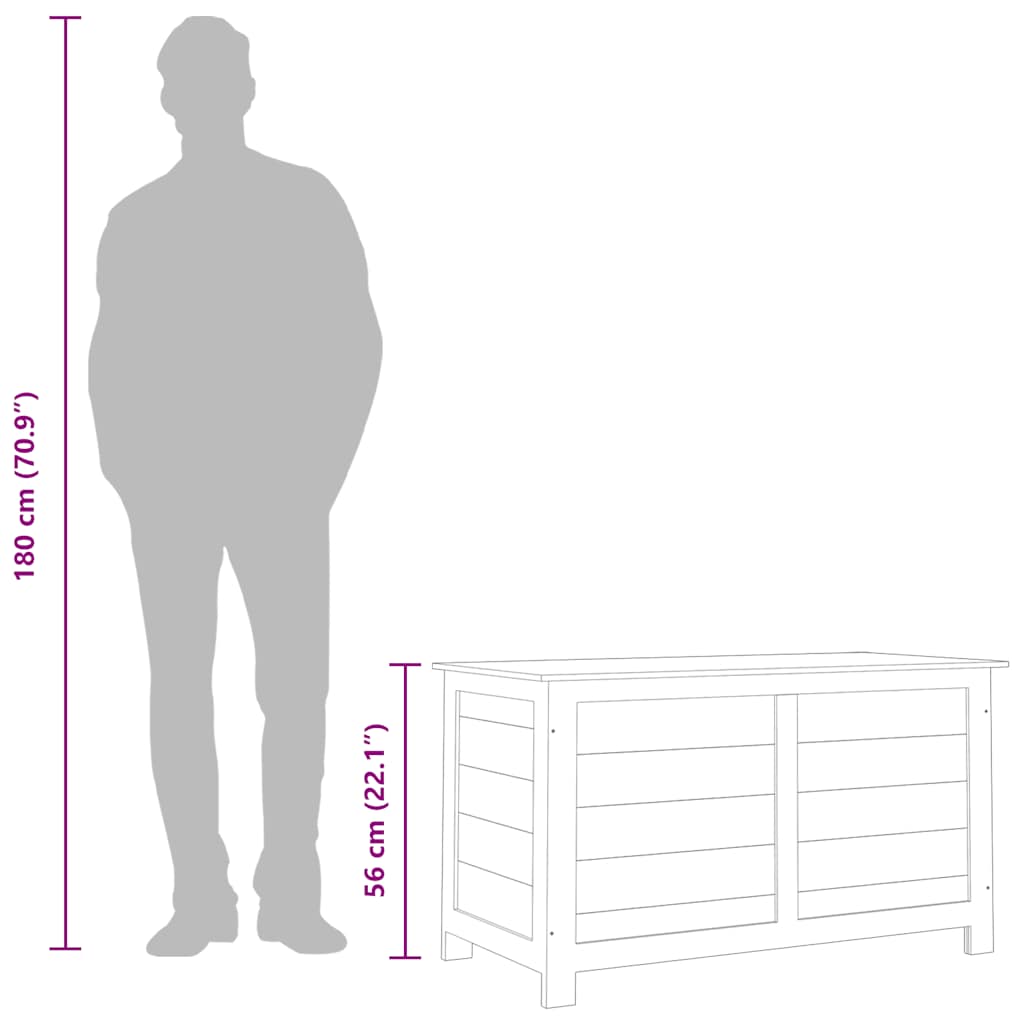 8720286996287_g_en_hd_7 vidaXL Outdoor Cushion Box White 100x50x56 cm Solid Wood Fir - Image 9