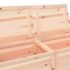 vidaXL Outdoor Cushion Box 150x50x56 cm Solid Wood Fir - Image 7