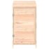 vidaXL Garden Shed 55x52x112 cm Solid Wood Fir - Image 3