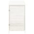 vidaXL Garden Shed White 55x52x112 cm Solid Wood Fir - Image 3
