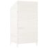vidaXL Garden Shed White 55x52x112 cm Solid Wood Fir - Image 6