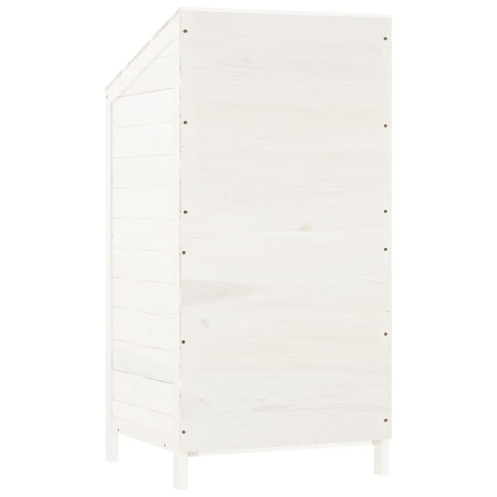 8720286996409_g_en_hd_4 vidaXL Garden Shed White 55x52x112 cm Solid Wood Fir - Image 6