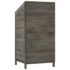 vidaXL Garden Shed Anthracite 55x52x112 cm Solid Wood Fir - Image 6