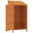 vidaXL Garden Shed Brown 55x52x112 cm Solid Wood Fir - Image 4
