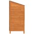 vidaXL Garden Shed Brown 55x52x112 cm Solid Wood Fir - Image 5