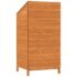 vidaXL Garden Shed Brown 55x52x112 cm Solid Wood Fir - Image 6