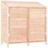 vidaXL Garden Shed 102x52x112 cm Solid Wood Fir - Image 2