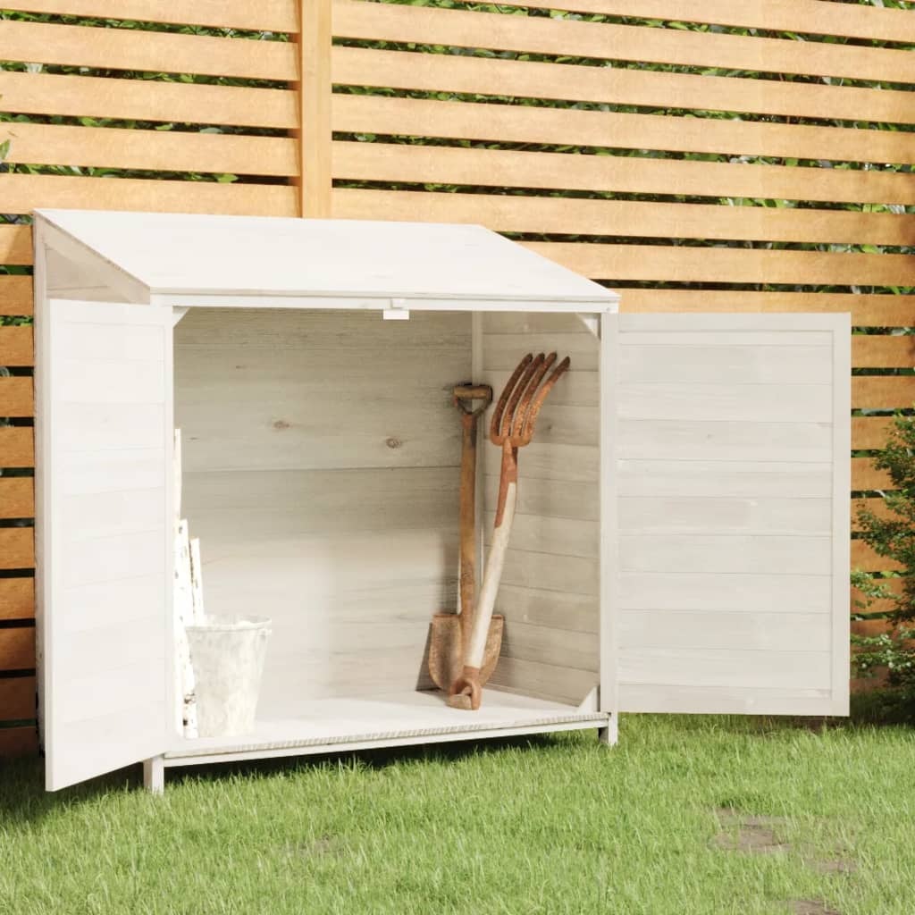 8720286996447_m_en_hd_1 vidaXL Garden Shed White 102x52x112 cm Solid Wood Fir - Image 1
