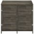 vidaXL Garden Shed Anthracite 102x52x112 cm Solid Wood Fir - Image 3