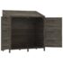 vidaXL Garden Shed Anthracite 102x52x112 cm Solid Wood Fir - Image 4