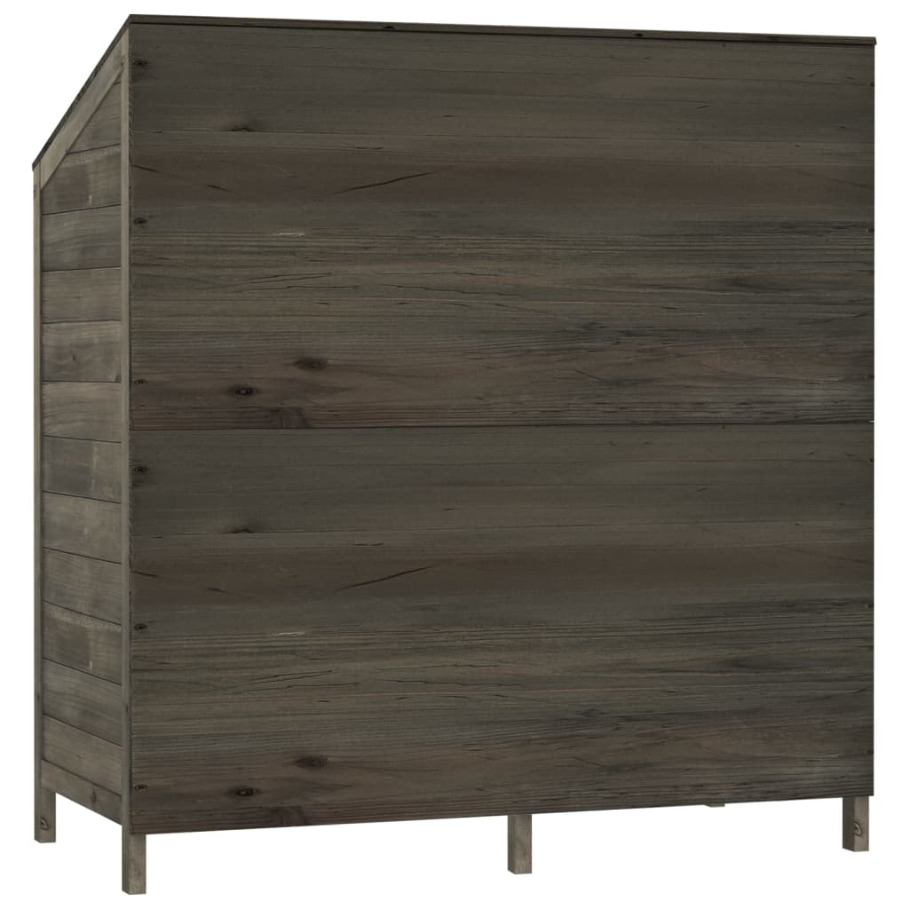 8720286996454_g_en_hd_4 vidaXL Garden Shed Anthracite 102x52x112 cm Solid Wood Fir - Image 6