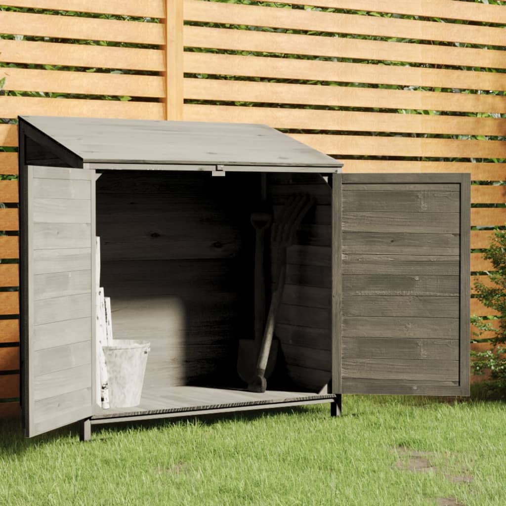 8720286996454_m_en_hd_1 vidaXL Garden Shed Anthracite 102x52x112 cm Solid Wood Fir - Image 1