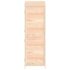 vidaXL Garden Shed 55x52x174.5 cm Solid Wood Fir - Image 4