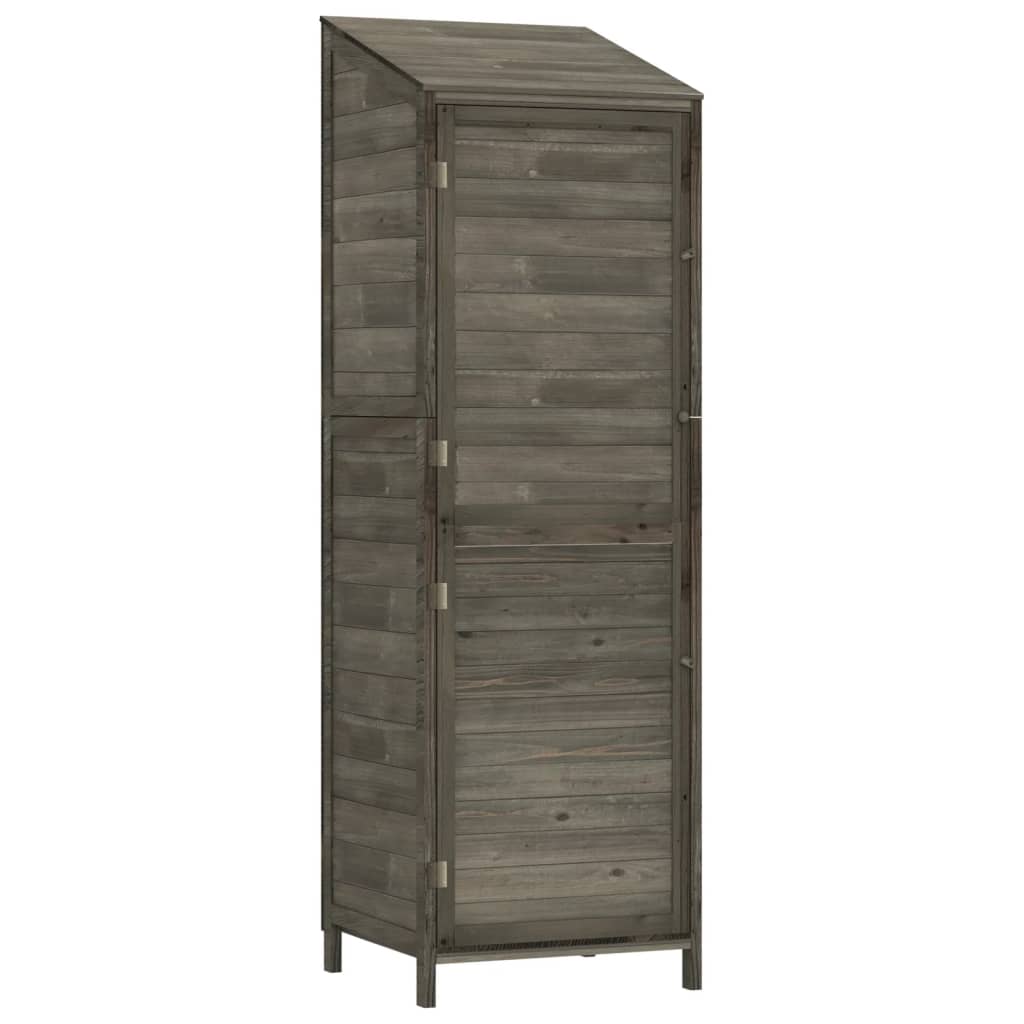 8720286996492_a_en_hd_1 vidaXL Garden Shed Anthracite 55x52x174.5 cm Solid Wood Fir - Image 2