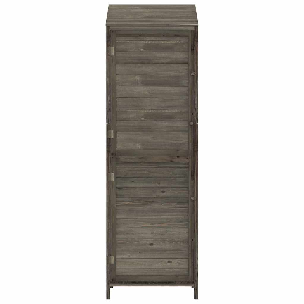 8720286996492_g_en_hd_2 vidaXL Garden Shed Anthracite 55x52x174.5 cm Solid Wood Fir - Image 4