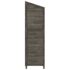 vidaXL Garden Shed Anthracite 55x52x174.5 cm Solid Wood Fir - Image 5