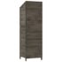 vidaXL Garden Shed Anthracite 55x52x174.5 cm Solid Wood Fir - Image 6
