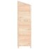 vidaXL Garden Shed 102x52x174.5 cm Solid Wood Fir - Image 5
