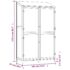 vidaXL Garden Shed 102x52x174.5 cm Solid Wood Fir - Image 8