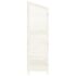 vidaXL Garden Shed White 102x52x174.5 cm Solid Wood Fir - Image 5