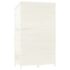 vidaXL Garden Shed White 102x52x174.5 cm Solid Wood Fir - Image 6