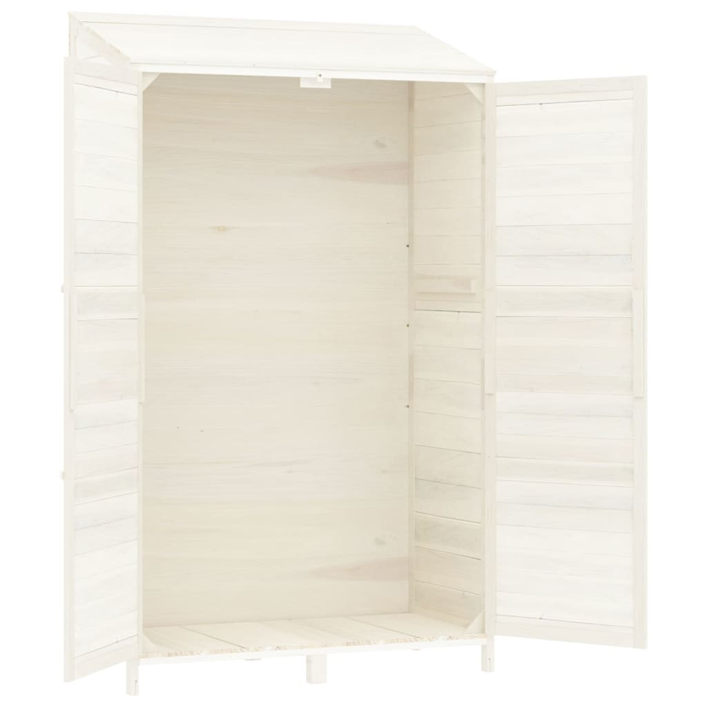 8720286996522_g_en_hd_5 vidaXL Garden Shed White 102x52x174.5 cm Solid Wood Fir - Image 7